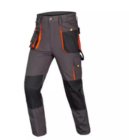 Pantalon de travail été industriel genou multi-poches Cargo Construction vêtements de travail pantalons pour hommes