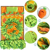 Tapis d'entraînement anti-étouffement pour chiens, tapis de renifleuse portable pour animaux de compagnie, tapis de renifleuse multi-styles pour animaux de compagnie