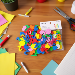 Numeri Adesivi ILAN EVA Colorati Assortiti per Decorazioni e Lavori Creativi - Product Image 2