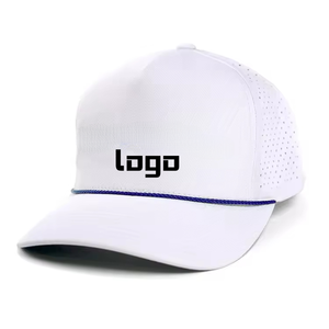 Casquettes de baseball personnalisées à 5 panneaux perforées au laser pour le marketing, idéales pour les sacs de voyage et la promotion de marques (Gorros) - Product Image 1