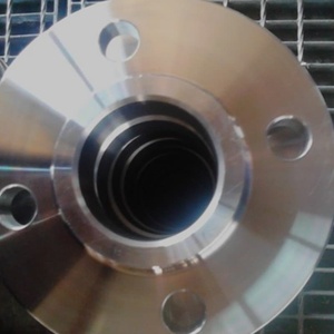 אוגני נירוסטה 304 A182 F304 SORF בעלי פנים מורמות עם צוואר ריתוך, אוגני SS במשקל 150 ו-300 ליברות - Product Image 2