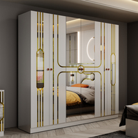 Neues Design Modernes Komplettes Kingsize-Schlafzimmer Doppelbett-Sets Holzrahmen Großhandel Günstige Luxuriöse Türkische Schlafzimmermöbel-Garnitur