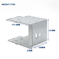 Pièces d'emboutissage métallique sur mesure en alliage d'aluminium de précision pour composants de châssis d'enclos électriques, fabrication OEM