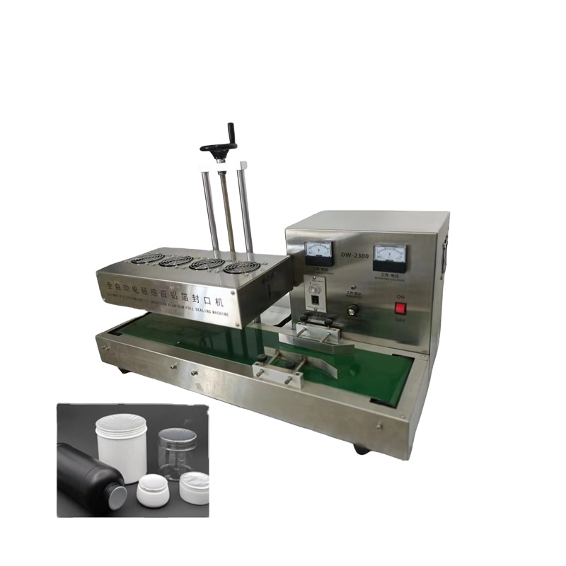 GLF-1800 Automatische Plastic Fles Glazen Pot Dop Aluminiumfolie Inductie Fles Sealmachine Machines