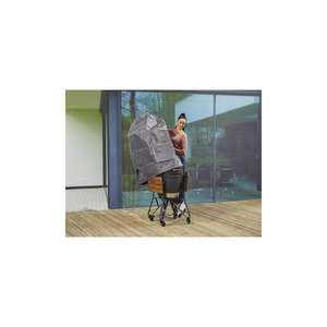 Housse pour barbecue d'extérieur Perel jusqu'à Ø 80 cm - Product Image 3
