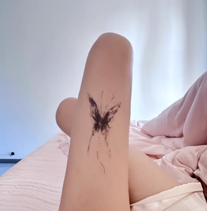 Tatouages semi-permanents réalistes en forme de fleurs pour femmes et hommes, visage, <span class=keywords><strong>bras</strong></span>, corps, écologiques, imperméables, papier sexy, tenue de 2 semaines, ne se décolore pas - Product Image 5