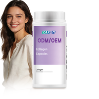 Collagène Multi-Sources (Types III, II, IV, V, VI) Biotine Acide Hyaluronique Capsules pour le Soutien des Cheveux, de la Peau, des Ongles et des Articulations chez l'Adulte