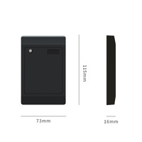 Lector RFID de Doble Frecuencia R101 125khz 13.56mhz Wiegand 26/34, Lector de Tarjetas de Control de Acceso Impermeable