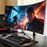 Monitor para Juegos Rebekah Manufacturer, Pantalla de 27/34 Pulgadas, 100-180Hz, Monitor Personalizado para Oficina/Estudio, 1K/2K/3K