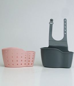 Drain <b>Basket</b> Kitchen Double -layer Draining <b>Basket</b> Storage <b>Basket</b> Hanging Bag Sink Strainer - Product Image 6