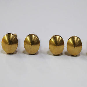 M3 M4 M5 M6 Vis à oreilles en laiton massif 1/4 "3/8" Boulons à vis à main moletés à tête conique - Product Image 6