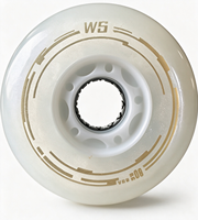 Roues de patins à roulettes LED clignotantes en PU 85A colorées à rebond élevé, résistantes à l'usure, pour freestyle et slalom, vente directe usine