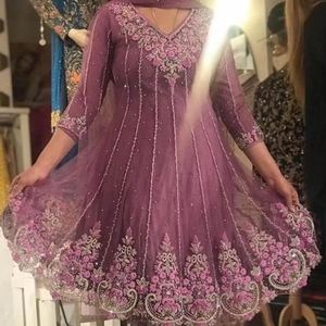 Vestido de boda y de fiesta indio/pakistaní elegante de talla grande para mujer-2019 - Product Image 6
