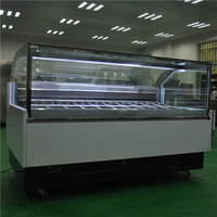 Prix usine De Crème Glacée de Yaourt Vitrine