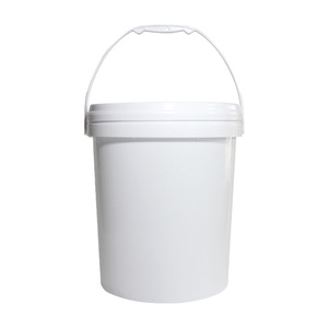 Seau en PP vide de 5 gallons, blanc, avec couvercle et poignée, 20 <span class=keywords><strong>litres</strong></span>, directement de l'usine - Product Image 4