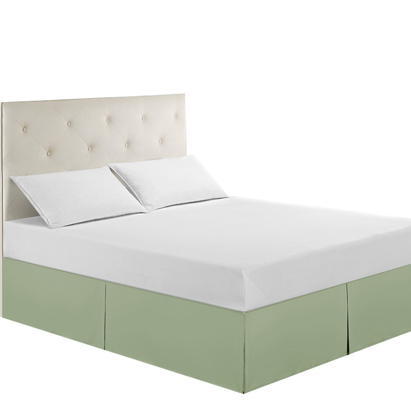 Amazon Ebay Hot Sale Bedding Decoration Bed Skirt Wholesale Brushed Fabric New