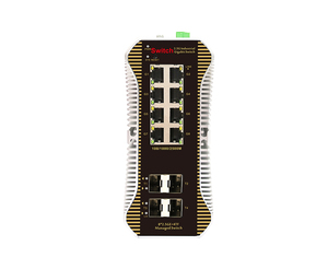 Switch Ethernet industriel géré avec 8 ports RJ45 + 4 ports SFP+ 10G - Product Image 3