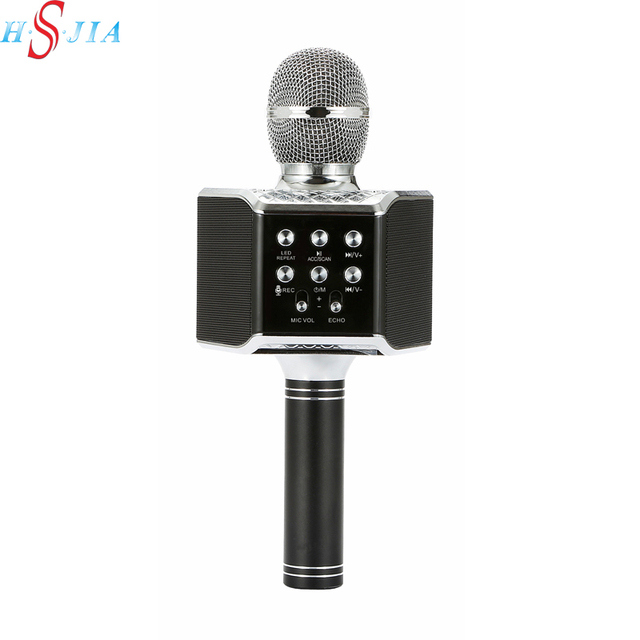 HS-K90 Factory Wholesale Usb Wireless Microphone Karaoke Handheld Mic Speaker Microphone Karaoke Microphone