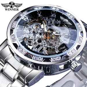 Reloj de Pulsera Automático Tourbillon Winner 1089 <span class=keywords><strong>614</strong></span>, Reloj Mecánico de Moda Vintage para Hombre, Reloj de Negocios con Encanto, Reloj Homme - Product Image 5