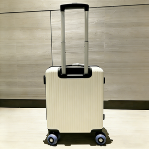 <span class=keywords><strong>Valise</strong></span> de voyage durable résistante aux rayures avec <span class=keywords><strong>roulettes</strong></span> silencieuses et poignée réglable, sac de <span class=keywords><strong>cabine</strong></span> léger - Product Image 2