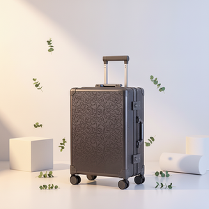 <span class=keywords><strong>Valise</strong></span> à coque rigide 100% aluminium, <span class=keywords><strong>valise</strong></span> classique à roulettes pour affaires, durable, avec serrure TSA, prête à être expédiée - Product Image 3