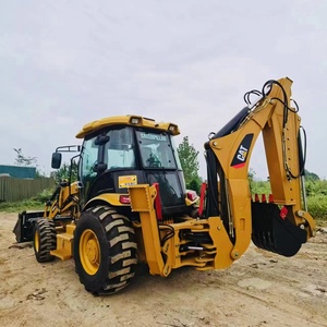 รถตักล้อยาง CAT รุ่น 420F2 สีเหลือง อุปกรณ์ก่อสร้าง รถตักหน้าขุดหลัง กำลังยก 9 ตัน ปั๊มกำลัง 75 กิโลวัตต์ - Product Image 3
