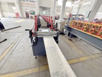 Machine de formage à froid pour portes à enroulement en acier galvanisé de 0,6 à 1,0 mm, 100 mm, type européen
