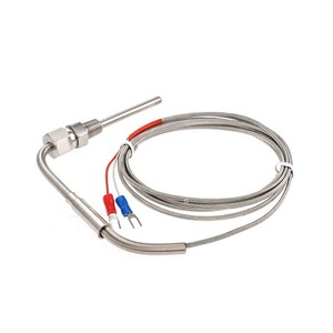 2M K tipo termocoppia EGT sonda di scarico sensori ad alta temperatura fili di forma rettangolare a parete in acciaio inox