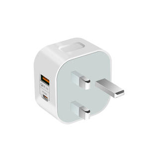 חדש חם למכור בריטניה 3 פין QC3.0 + פ"ד סוג C טלפון מטען 20W PD נייד מטען - Product Image 2