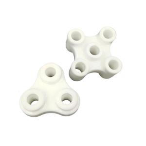 F03-14 5P Elektrodestaafafscheider met vijf gaten F03-14 3P Isolatieplaat met drie gaten, gemaakt van keramisch materiaal - Product Image 4