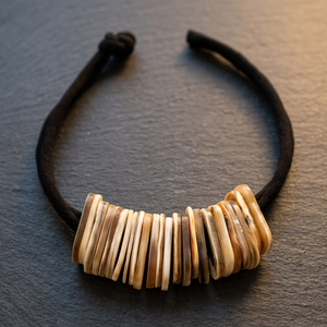 Unisex High Quality Custom Eco-Friendly 60cm Buffalo Horn Jewelry Cute Link <b>Chain</b> <b>Necklaces</b> Vietnam Craft Fashion <b>Chains</b> - Product Image 2