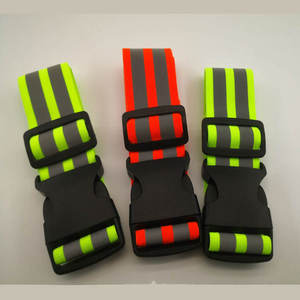 Cintura di Sicurezza Riflettente Personalizzata ad Alta Visibilità, Fascia Elastica Regolabile per Corsa Notturna, Ciclismo, Sport all'Aperto, DPI - Product Image 2