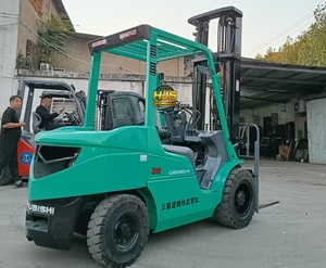 Japanse originele gebruikte Mitsubishi 3-tons heftruck FD30NT, weinig draaiuren, goed onderhouden, tweedehands heftruck - Product Image 3