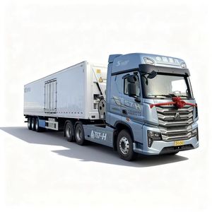 CLW Cold Chain Freezer Truck <b>Refrigerated</b> Semi-Trailer Truck with CARRIER Freezerfor Meat and Vegetables - Product Image 1
