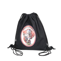 Couleur personnalisée toile sac à dos en tissu chaussures cordon sac à poussière
