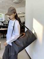 Sac de voyage en nylon personnalisé avec logo, coins renforcés, sangle réglable et grande capacité pour les voyages