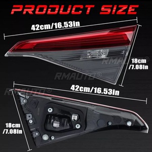 Luz Trasera LED Izquierda/Derecha, Conjunto de Luces Traseras, Luz de Esquina Ancha para Honda Civic 2022+ 34150-T20-A01 - Product Image 5