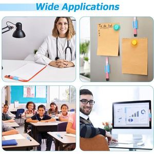 Porte-stylo X1012, support adhésif en silicone pour accessoires de bureau, porte-crayons et marqueurs - Product Image 2