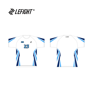 Custom Sublimatie Heren Basketbal Opwarmshirts Polyester Sport T-shirt met Korte Mouwen - Product Image 1