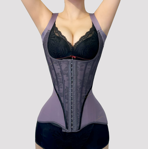 Corsets de maintien de la taille pour femmes, vêtements de mise en forme pour le contrôle du ventre, gaine d'entraînement avec bretelles réglables, Faja Shapewear - Product Image 2
