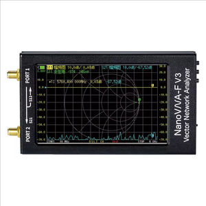 Analyseur de réseau vectoriel portable NanoVNA-F V3 1MHz-6GHz pour <span class=keywords><strong>antenne</strong></span> MF/HF/VHF/UHF/SHF - Product Image 2