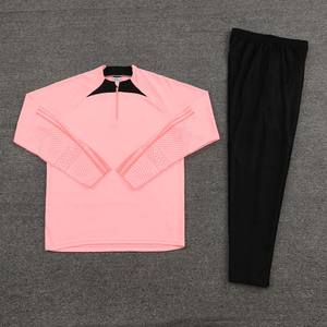 Herren Half Zipper Trainings anzug Benutzer definiertes Logo Fußball Trainings anzug Fußball Uniform Sets Blank Großhandel für Erwachsene - Product Image 5