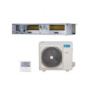 เครื่องปรับอากาศแบบติดท่อลมยี่ห้อ Ahri Certificated 18seer 60hz 220v R410a 24000btu 7kw พร้อมพัดลมคอยล์แบบติดเพดาน มอเตอร์ปั๊ม Low Zero/oem - Product Image 4
