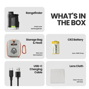 Mileseey pf260 ארוך טווח <span class=keywords><strong>1000</strong></span> יארד בגודל מגרש גולף יארד 905nm cr2 לייזר נטענת מרחק מגולף רצועה מגנטי גולף - Product Image 6