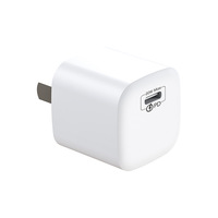 Alta calidad USB pared Usb-c tipo C Cable enchufe de carga rápida portátil Mini Pd 20W adaptador de cargador para Iphone 12 13 14 Pro Max