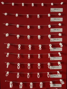 Rèm theo dõi Hợp kim nhôm Rèm đường sắt với sóng gấp - Product Image 5