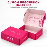 Boîte d'expédition pliable personnalisée, directement de l'usine, offrant des couleurs à fort contraste et un logo personnalisé pour les cadeaux de boutique