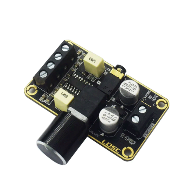 5Wx2 Stereo Dual Channel Digital Amplifier Board PAM8406 Audio Amplifier Module 5V Class D Amplifier