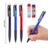 Crayon mécanique Fosak de qualité supérieure, vente en gros d'usine, mine HB 0,5 mm/0,7 mm avec gomme, pour fournitures de bureau et scolaires