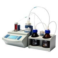 Titulador Karl Fischer Volumétrico Automático HZ1220, Titulador Portátil de Contenido de Humedad para Análisis de Muestras Líquidas para Laboratorio